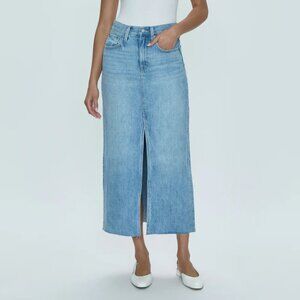 NWT Pistola Alice 100% Cotton Casual Stylish Denim Midi Skirt Brooklyn 32/12